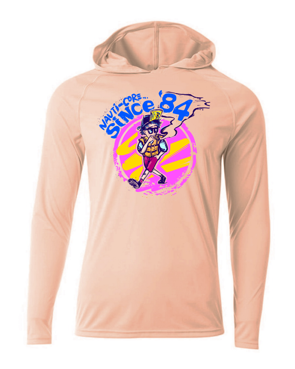 Johnny’s Nauti-Core Sun Shirt (Color: Sandstone Salmon with Pink/Tangie ‘Johnny’)